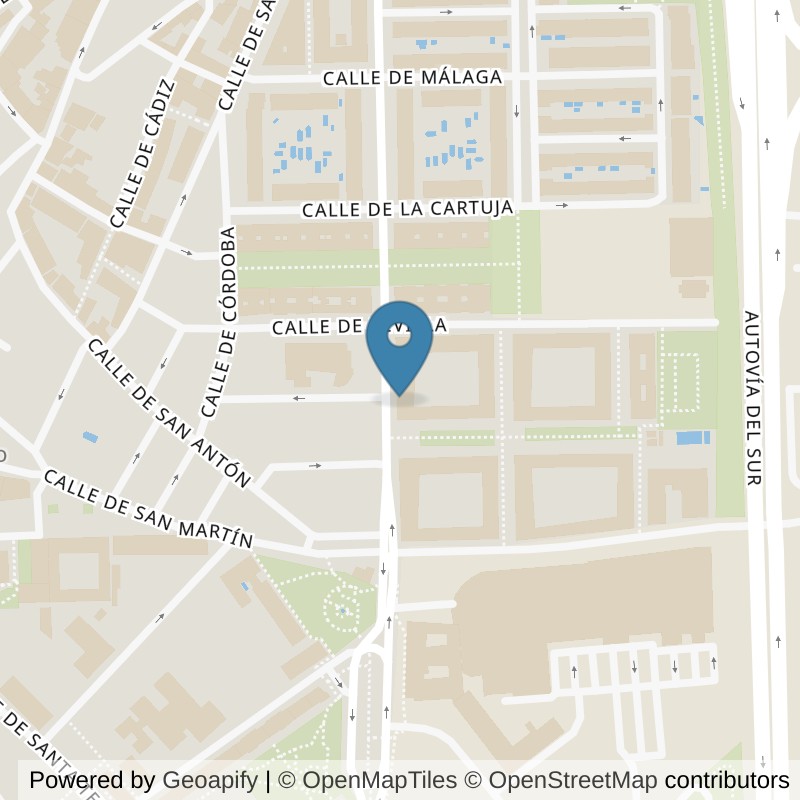 Map: location of Brooklyn Fitboxing Pinto in Pinto