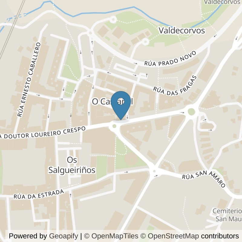 Map: location of Brooklyn Fitboxing Pontevedra in Pontevedra