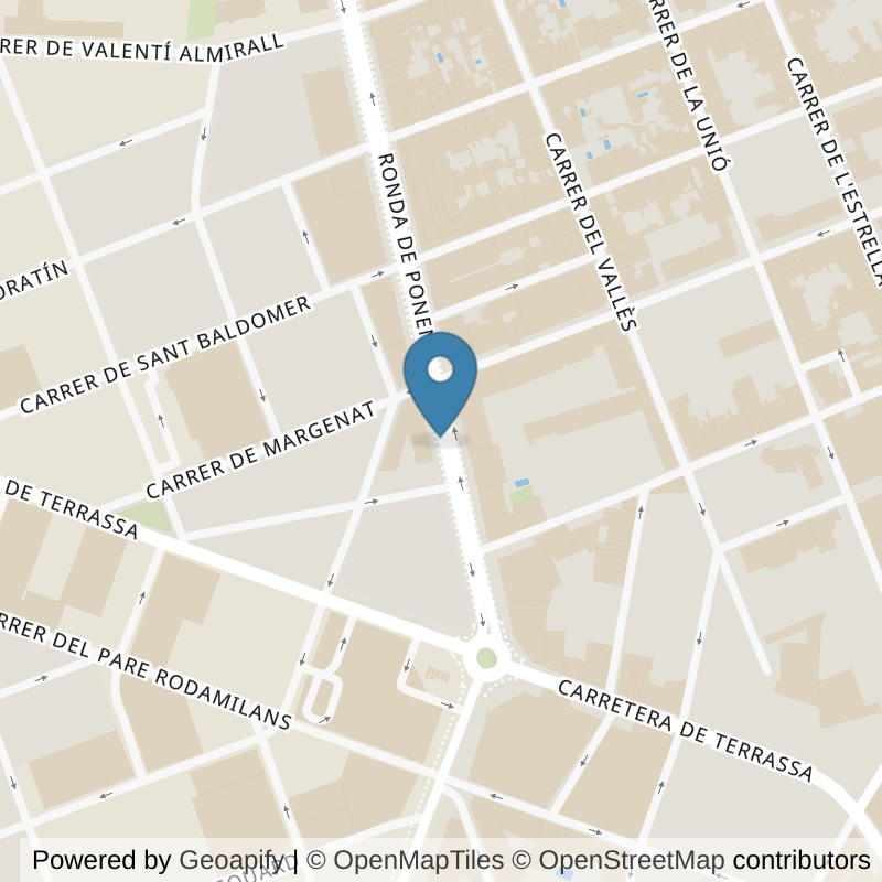 Map: location of Brooklyn Fitboxing Sabadell in Sabadell