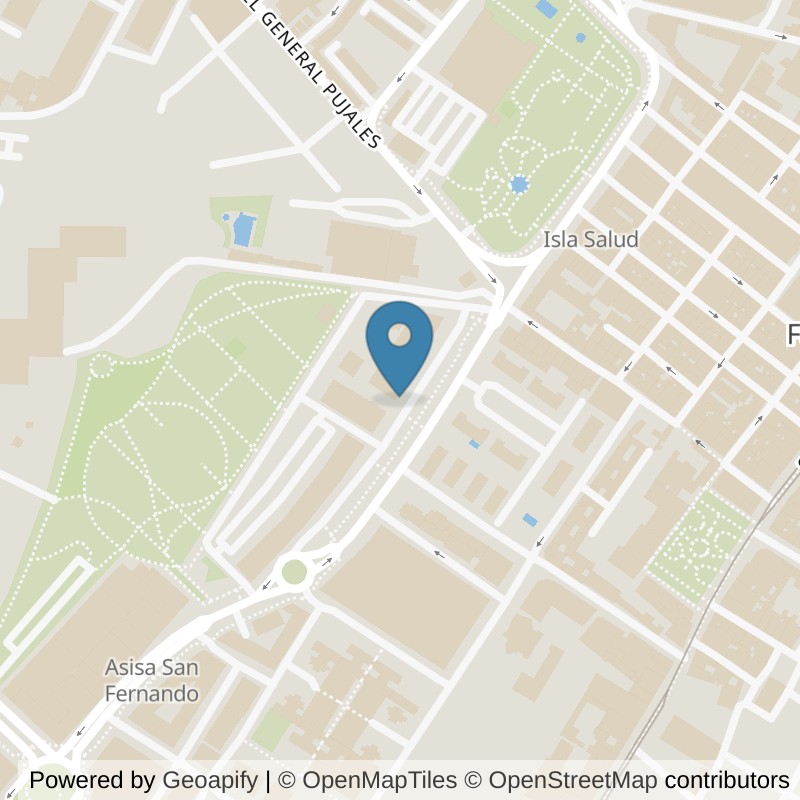 Map: location of Brooklyn Fitboxing San Fernando in San Fernando