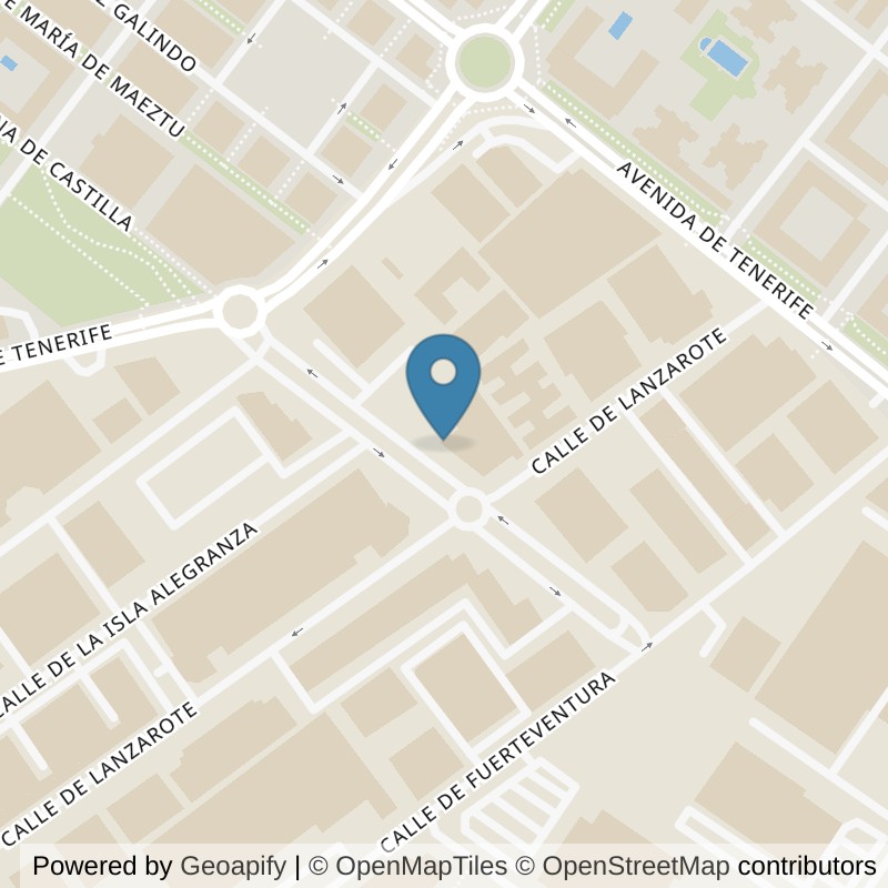 Map: location of Brooklyn Fitboxing San Sebastián De Los Reyes in Madrid