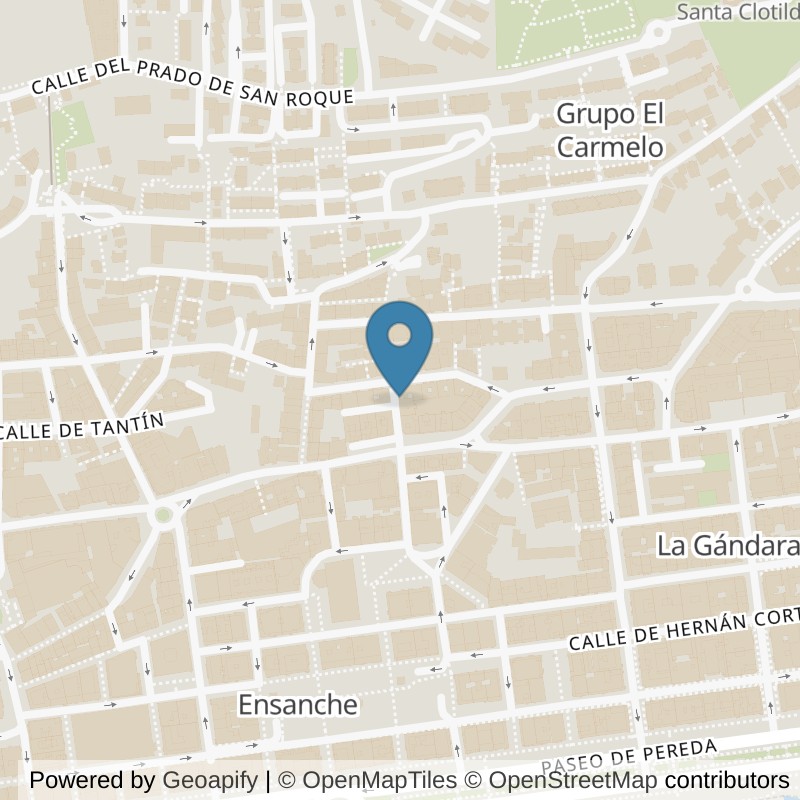 Map: location of Brooklyn Fitboxing Santander in Santander