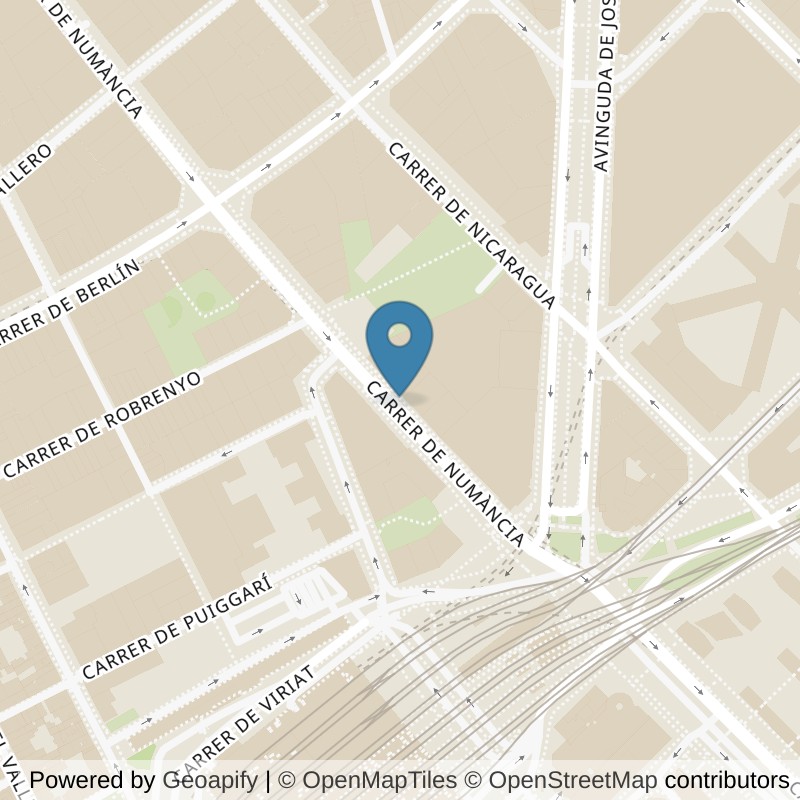 Map: location of Brooklyn Fitboxing Sants in Barcelona