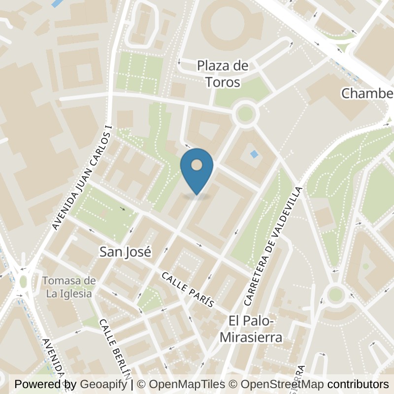 Map: location of Brooklyn Fitboxing Segovia in Segovia