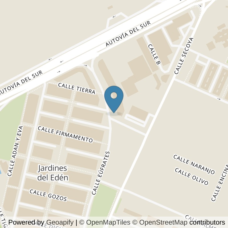 Map: location of Brooklyn Fitboxing Sevilla-Este in Sevilla