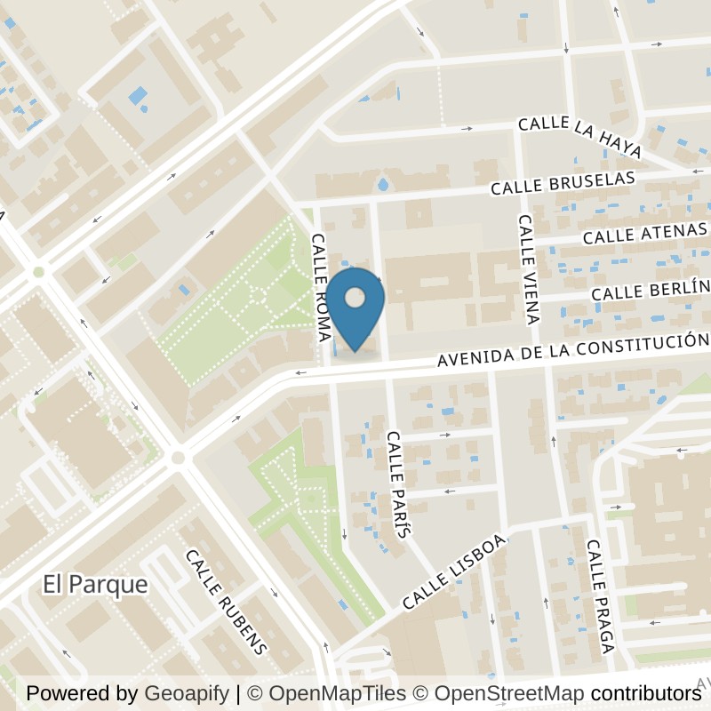Map: location of Brooklyn Fitboxing Talavera De La Reina in Talavera de la Reina