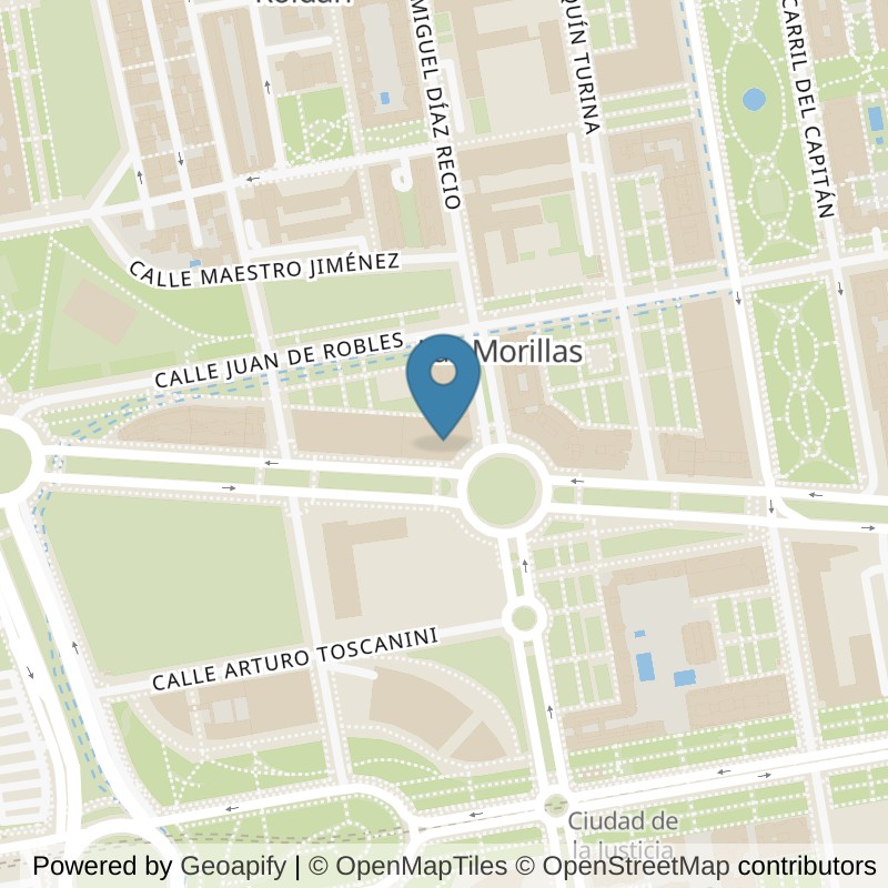 Map: location of Brooklyn Fitboxing Teatinos in Málaga