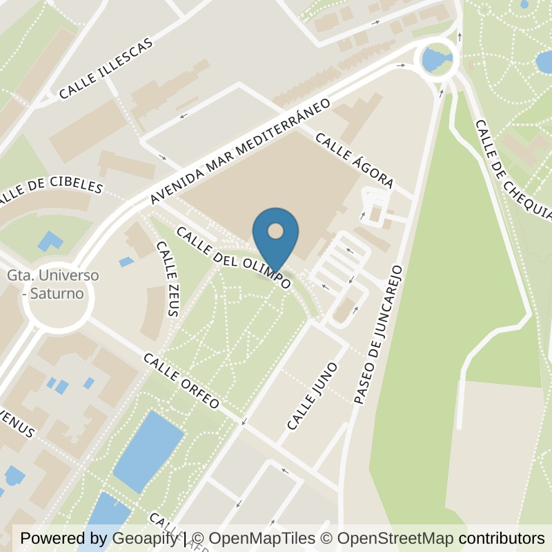 Map: location of Brooklyn Fitboxing Valdemoro in Valdemoro