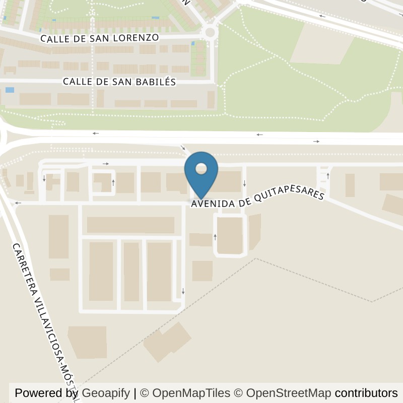 Map: location of Brooklyn Fitboxing Villaviciosa De Odón in Madrid