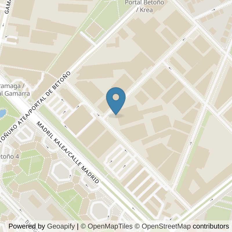 Map: location of Brooklyn Fitboxing Vitoria in Vitoria-Gasteiz