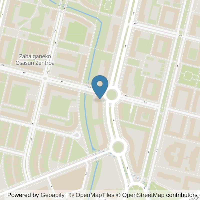 Map: location of Brooklyn Fitboxing Zabalgana in Vitoria
