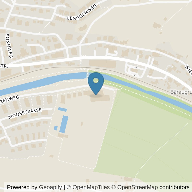 Map: location of Budo Club Langnau in Langnau im Emmental