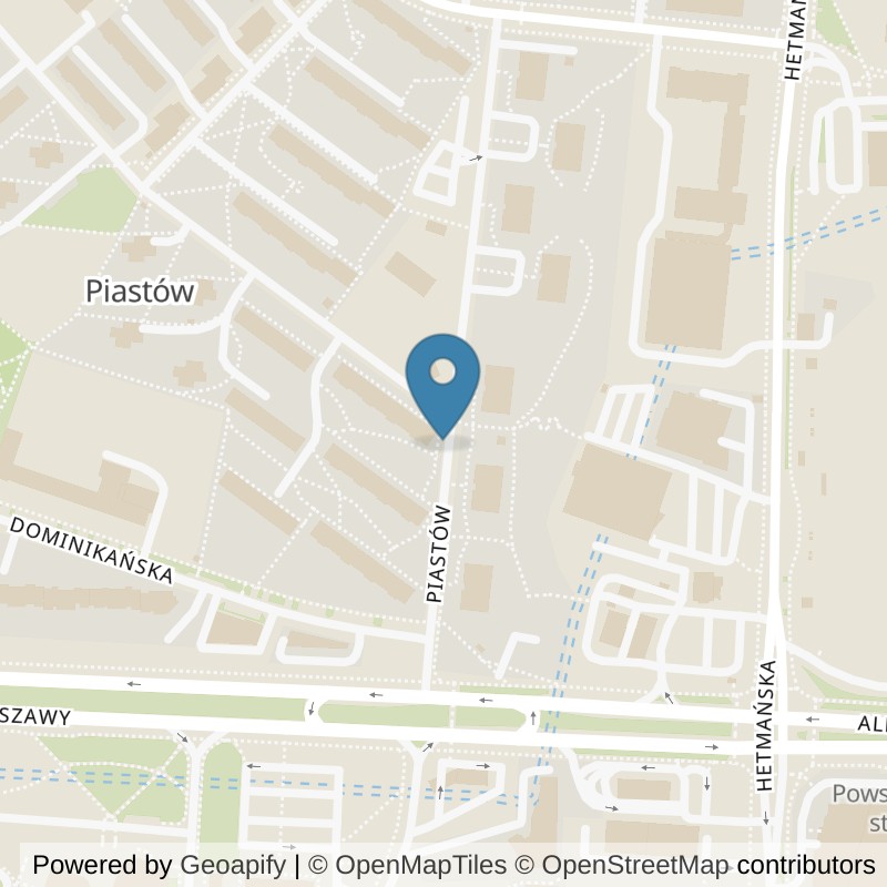 Map: location of Calypso Fitness Rzeszów Hetmańska in Rzeszów