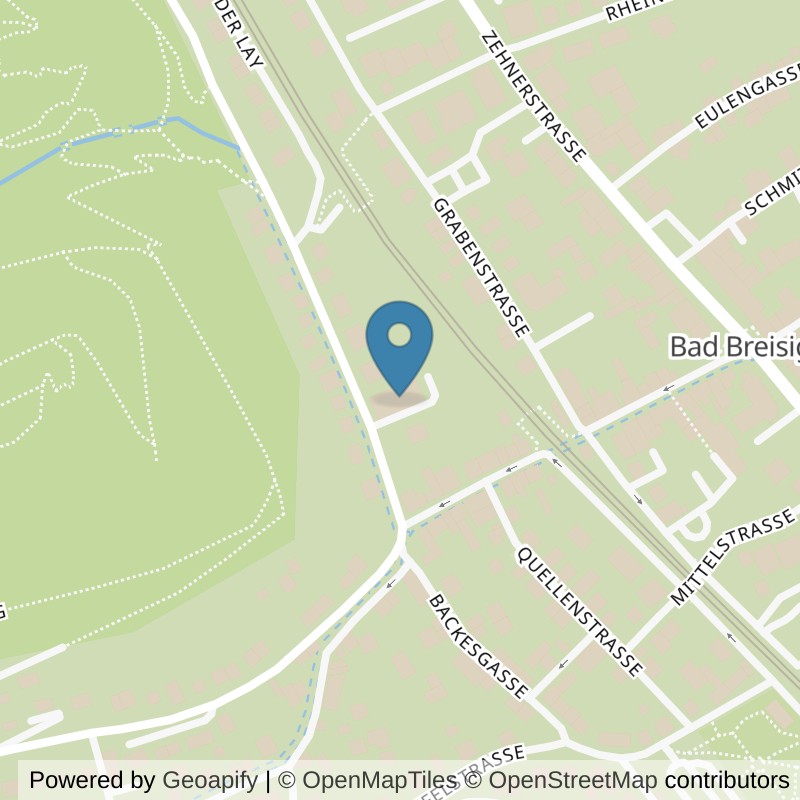Map: location of Cardio-Gym & fit+ Bad Breisig (Detlef Eenhuis) in Bad Breisig