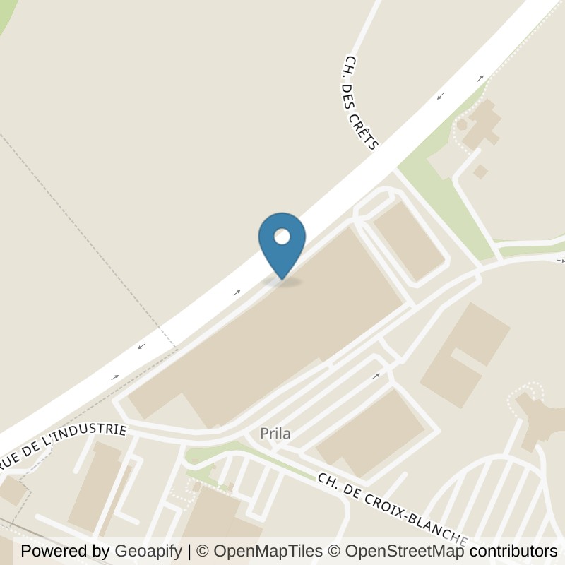 Map: location of Central Gym Bulle in Bulle