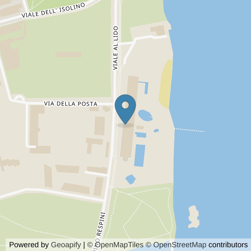Map: location of Centro Fitness Lido Locarno in Locarno