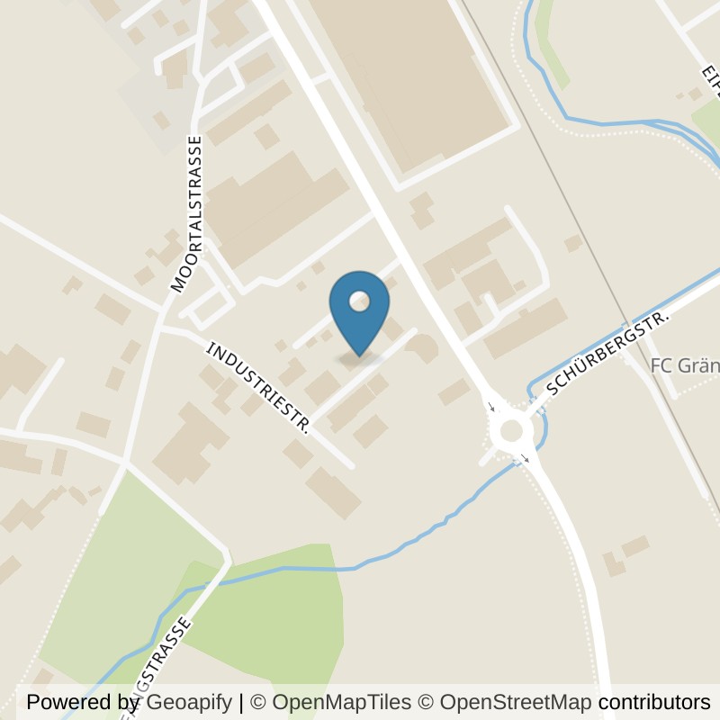 Map: location of Centrum Body-Fit in Gränichen