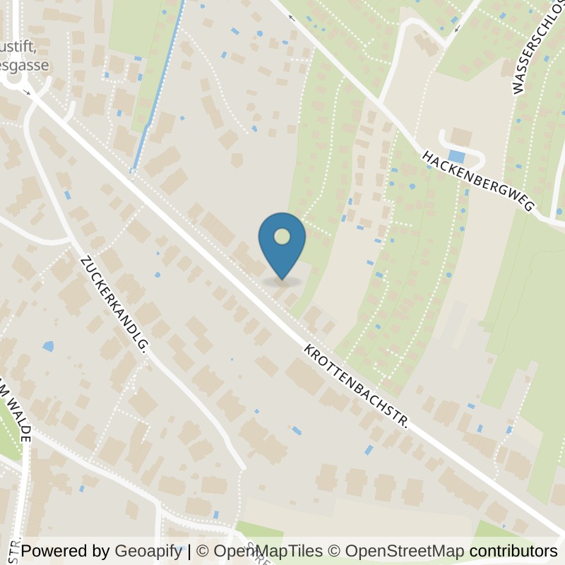 Map: location of Check-Fit in Wien