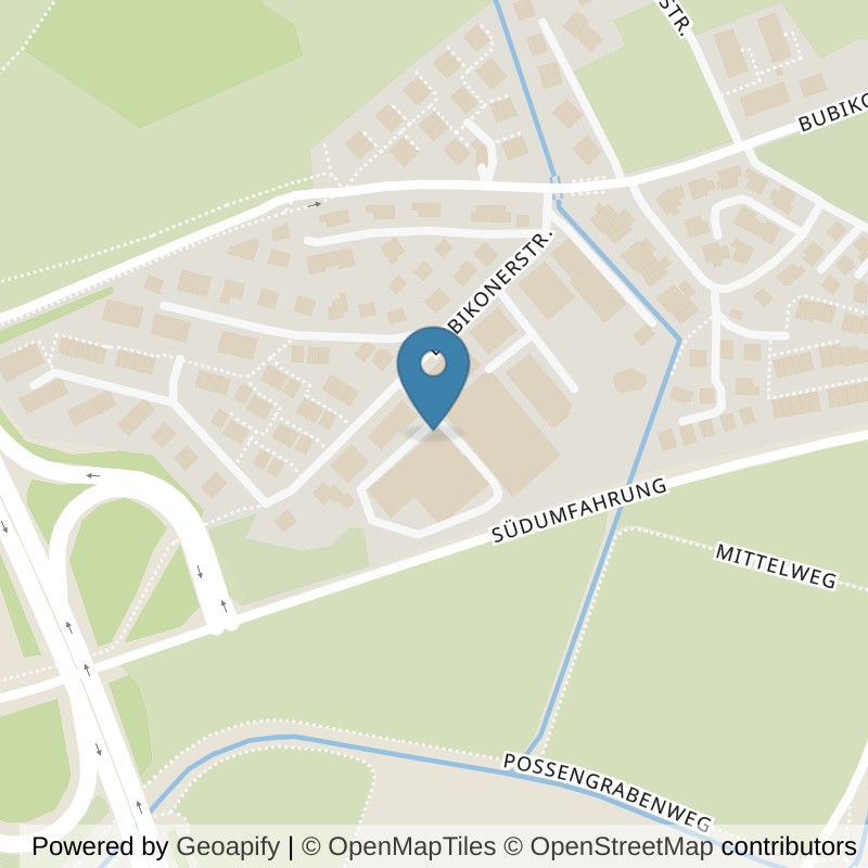 Map: location of Chili Health Training Chili Fitness GmbH in Dürnten