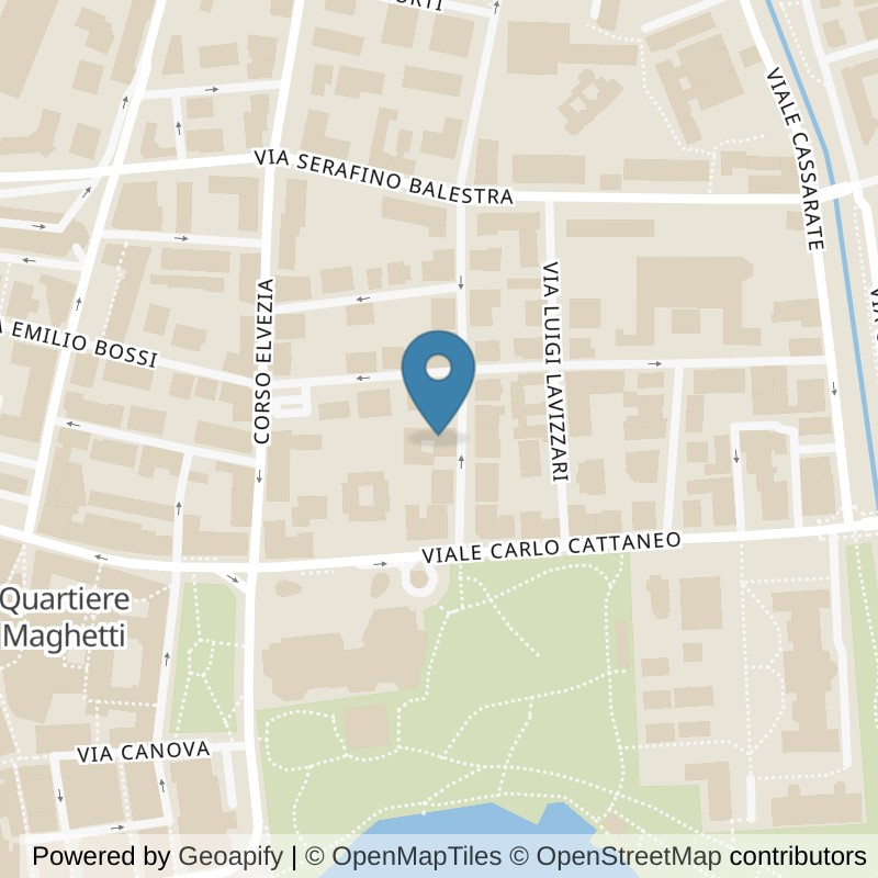 Map: location of CITY Lugano in Lugano