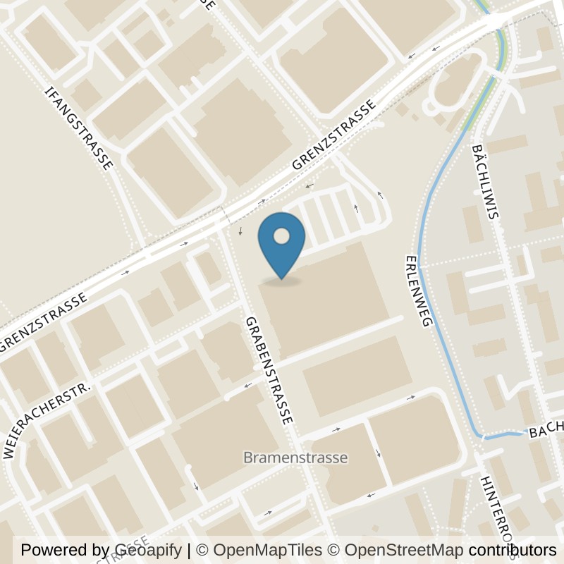 Map: location of clever fit Bachenbülach in Bachenbülach