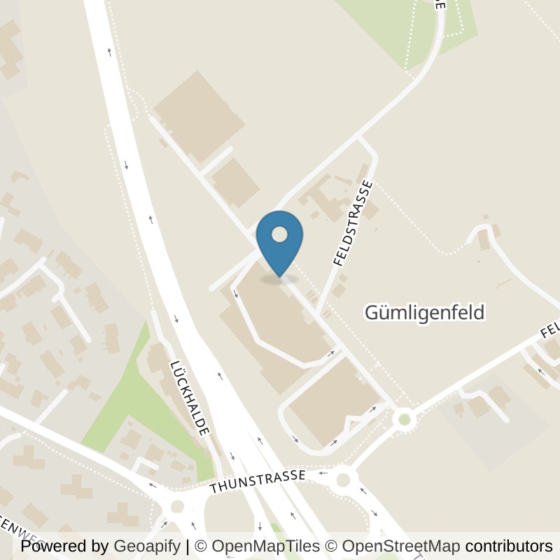 Map: location of clever fit Bern-Muri in Muri bei Bern