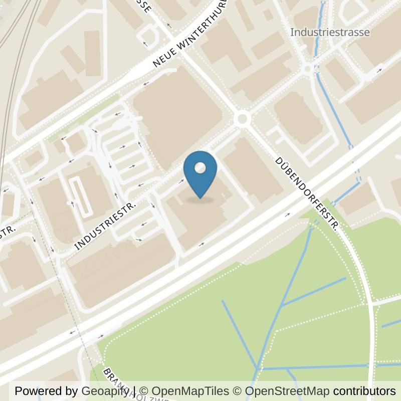 Map: location of clever fit Dietlikon in Dietlikon