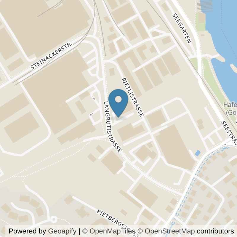 Map: location of clever fit Goldach in Goldach