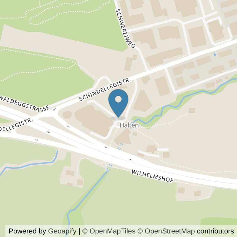 Map: location of clever fit Pfäffikon in Pfäffikon