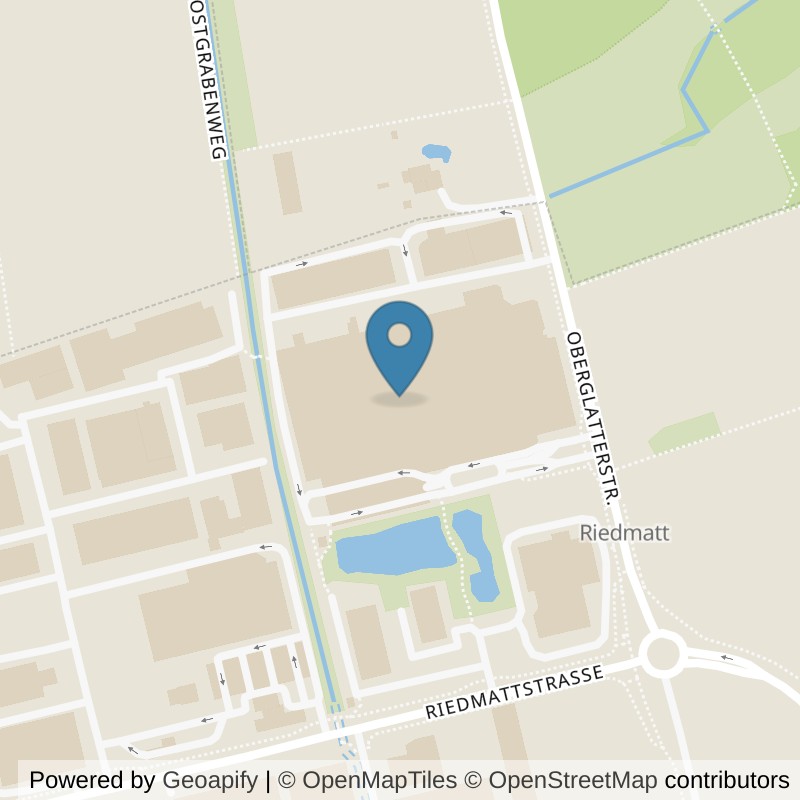 Map: location of clever fit Rümlang in Rümlang