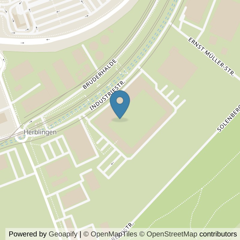 Map: location of clever fit Schaffhausen in Schaffhausen