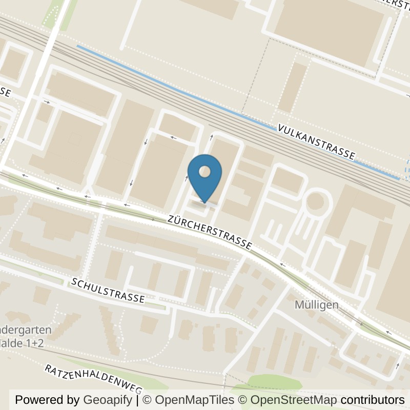 Map: location of clever fit Schlieren in Schlieren