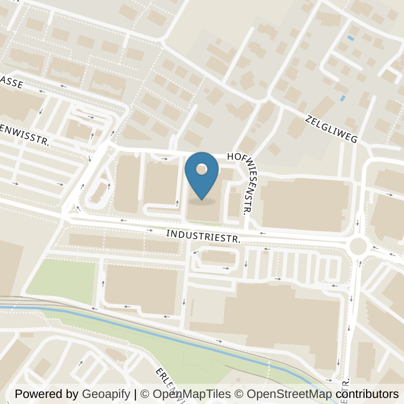 Map: location of clever fit Volketswil in Volketswil