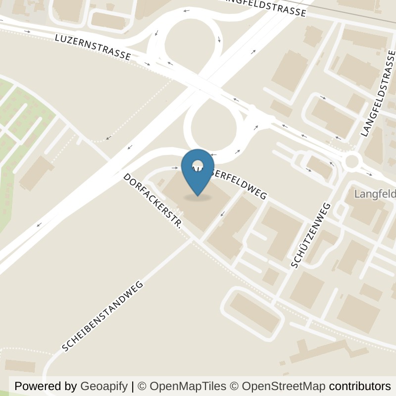 Map: location of clever fit Zuchwil in Zuchwil