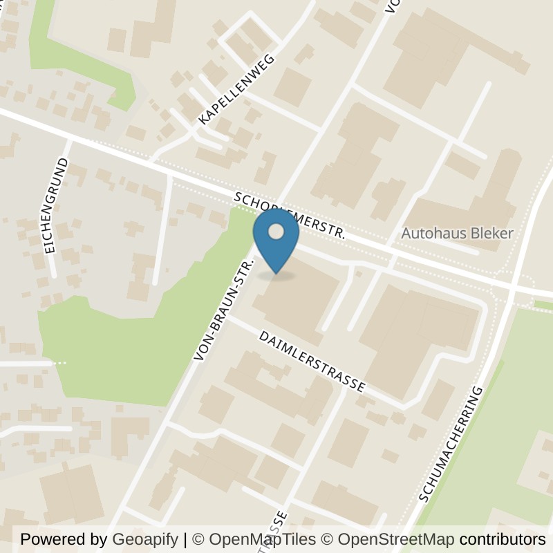 Map: location of clever fit Ahaus in Ahaus