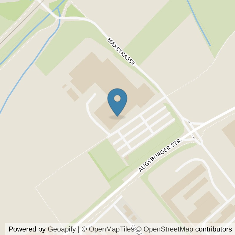 Map: location of clever fit Aichach in Aichach