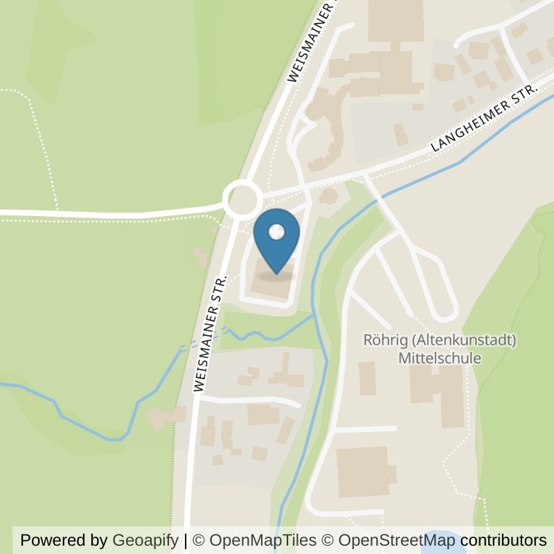 Map: location of clever fit Altenkunstadt in Altenkunstadt