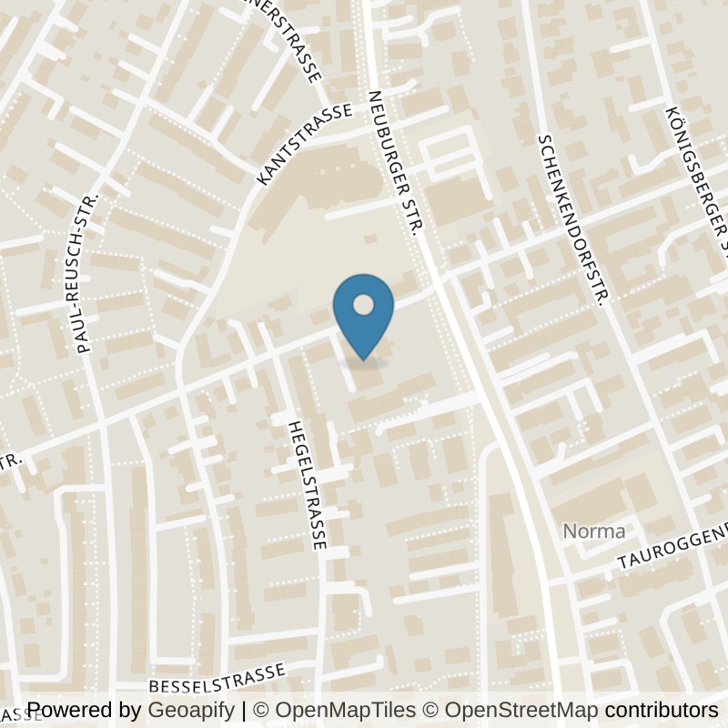 Map: location of clever fit Augsburg-Lechhausen in Augsburg
