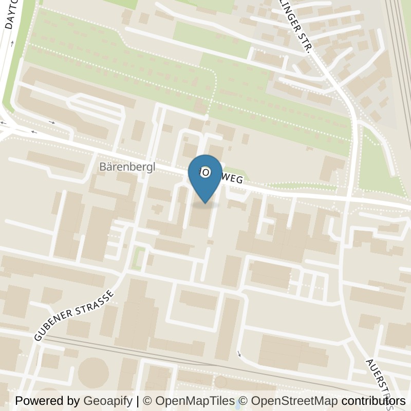 Map: location of clever fit Augsburg-Oberhausen in Augsburg