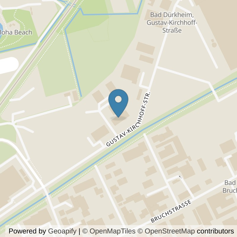 Map: location of clever fit Bad Dürkheim in Bad Dürkheim
