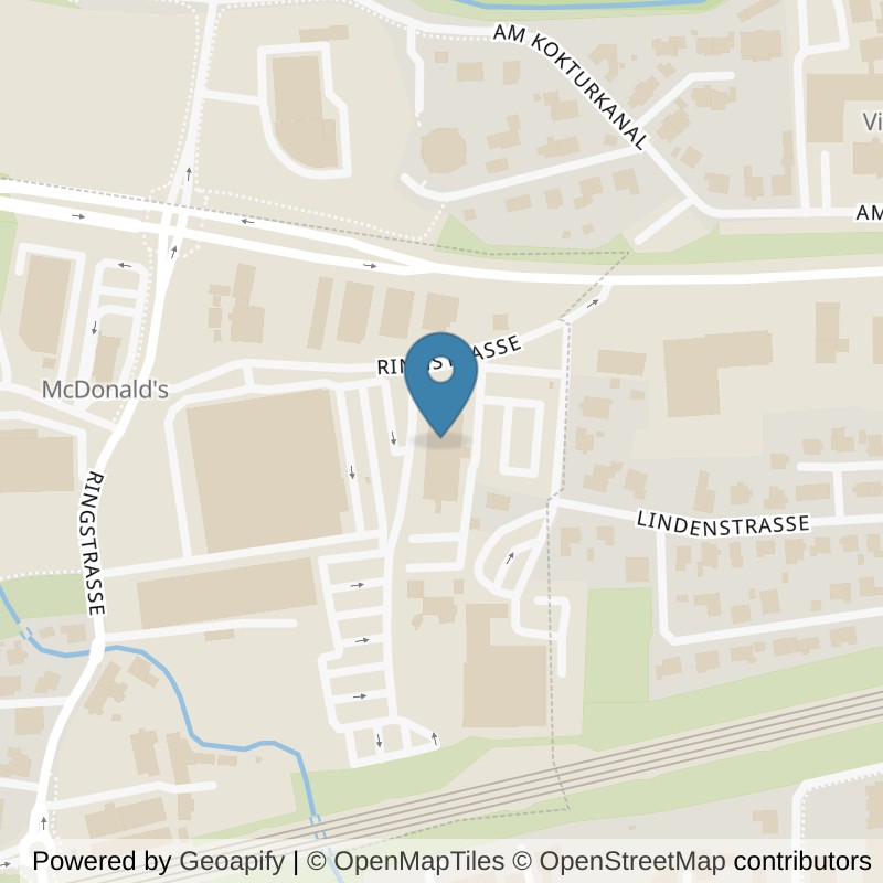Map: location of clever fit Bad Oeynhausen in Löhne