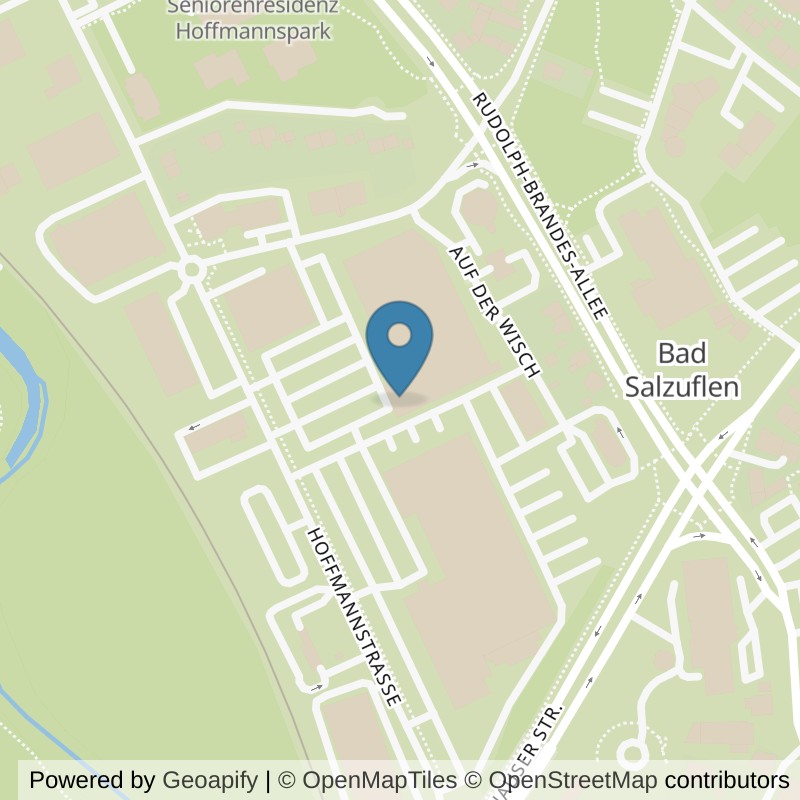 Map: location of clever fit Bad Salzuflen in Bad Salzuflen
