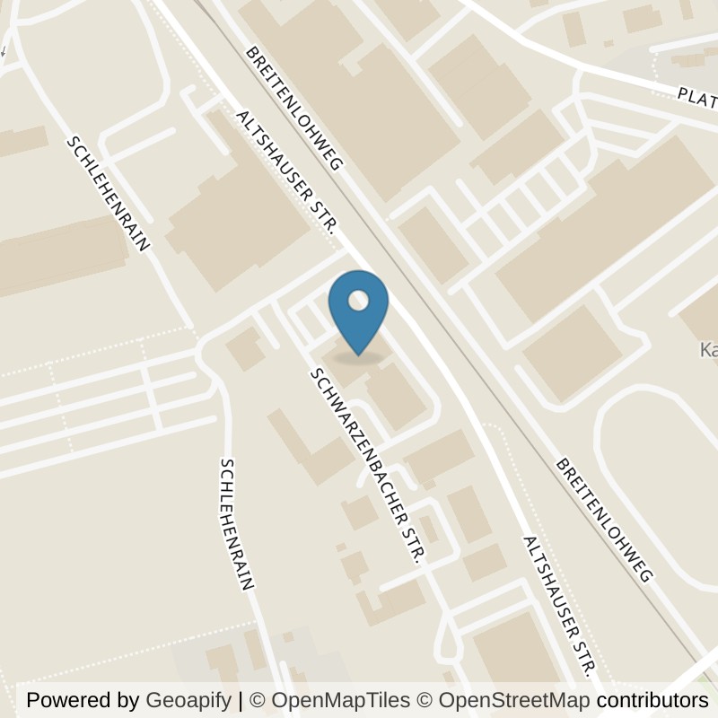 Map: location of clever fit Bad Saulgau in Bad Saulgau