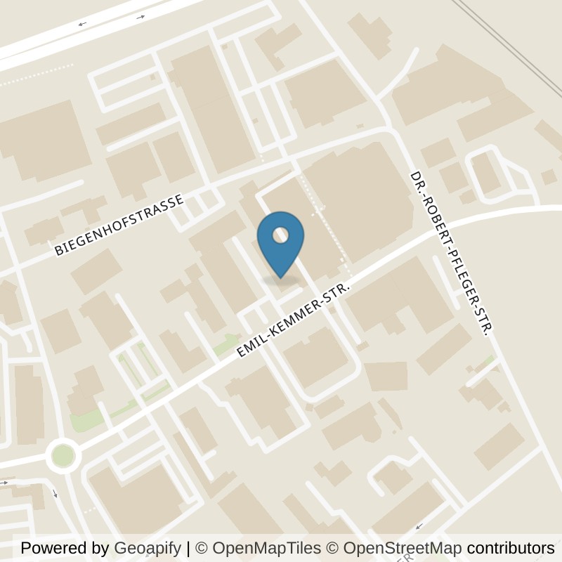 Map: location of clever fit Bamberg in Hallstadt (Bamberg)