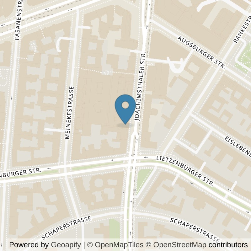 Map: location of clever fit Berlin-Charlottenburg in Berlin