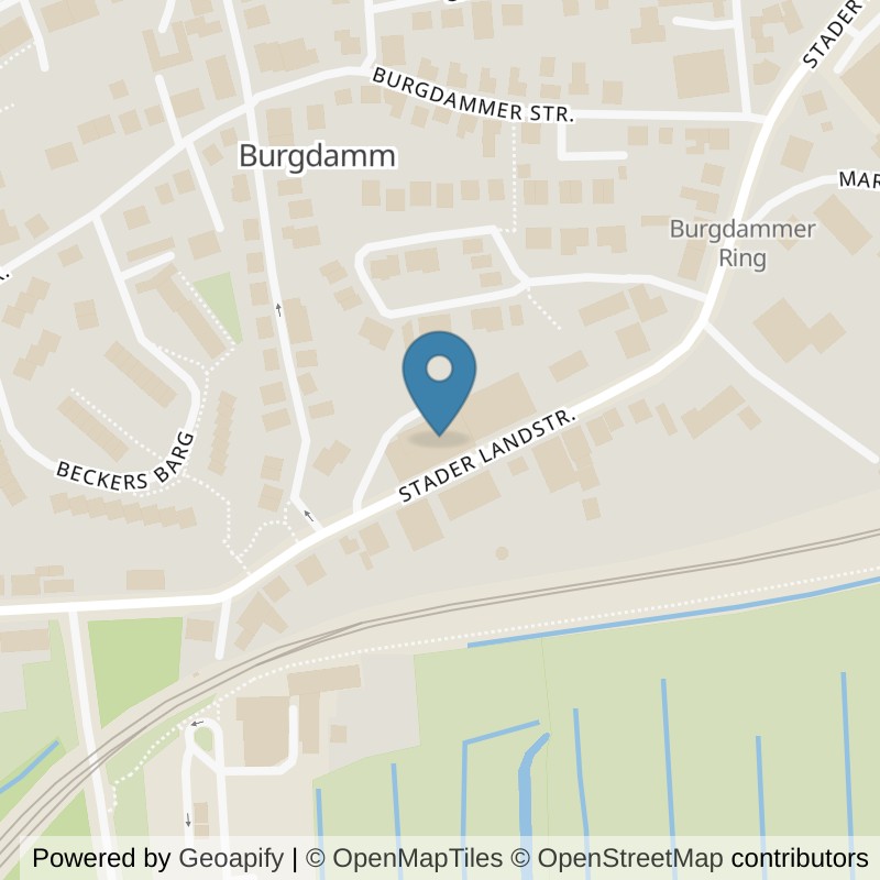 Map: location of clever fit Bremen-Burglesum in Bremen-Burglesum