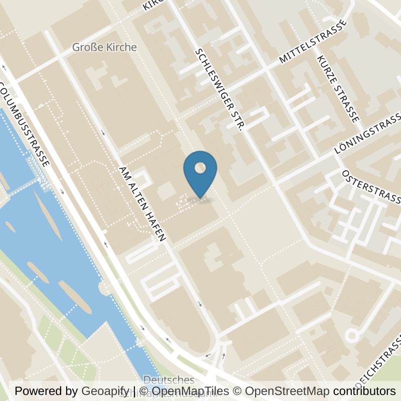 Map: location of clever fit Bremerhaven in Bremerhaven