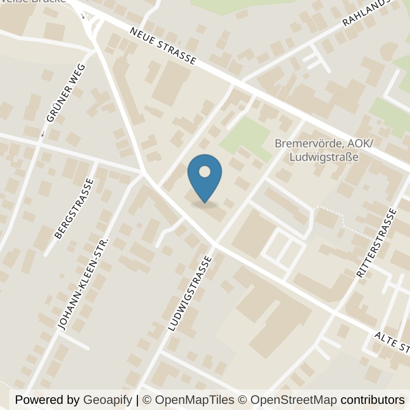 Map: location of clever fit Bremervörde in Bremervörde