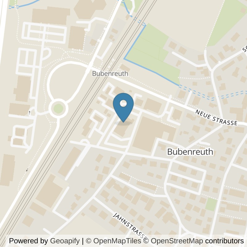 Map: location of clever fit Bubenreuth in Bubenreuth