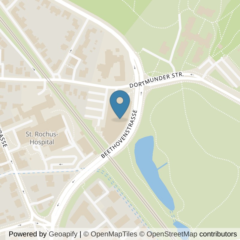 Map: location of clever fit Castrop-Rauxel in Castrop-Rauxel